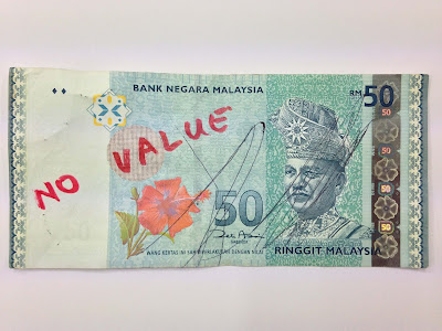 Berapa Nilai Duit Kertas Ringgit Malaysia Yang Rosak Dan Koyak Bila Ditukar Di Bank?