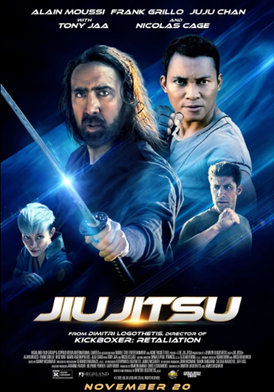 Sinopsis Film Jiu Jitsu (2020) - Nicolas Cage, Marie Avgeropoulos