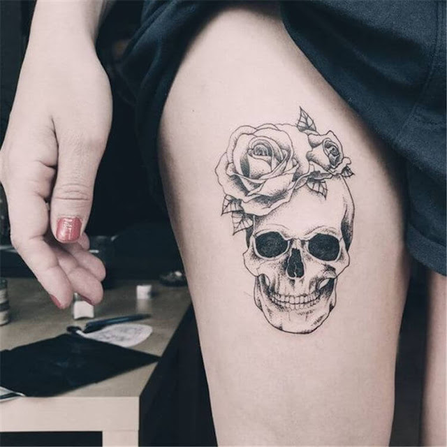 30 tatuagens de caveira para deixar vocês inspiradas