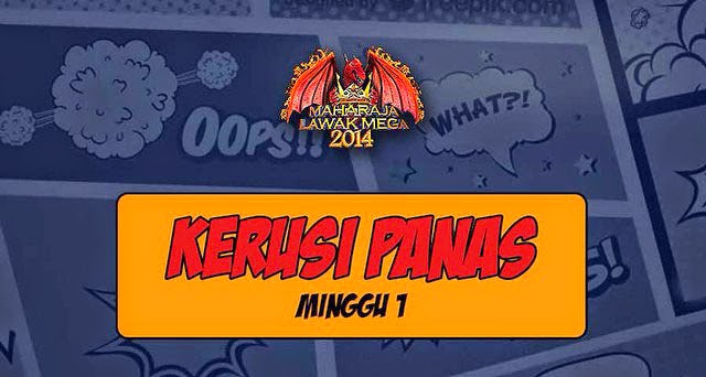 Maharaja Lawak Mega 2014: KERUSI PANAS 1 - MLM 2014
