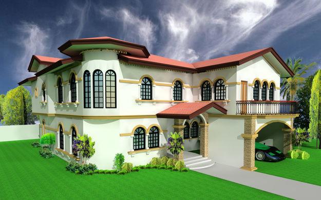 3D home Design Plan - Modern Home Minimalist | Minimalist Home Dezine