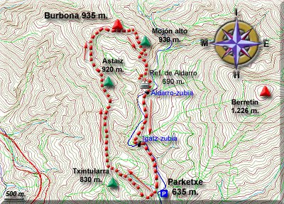 Plano de la Travesía