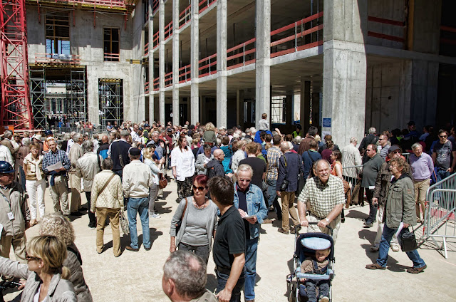 TAG DER OFFENEN BAUSTELLE, Berliner Schloss, Stadtschloss, Schlossplatz, 10178 Berlin, 01.06.2014