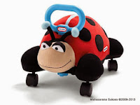 Ride-on Car Little Tike Pillow Racers Ladybug