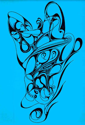 Blue Doodle 4 (c) David Ocker