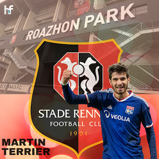 Martin Terrier arrive à Rennes