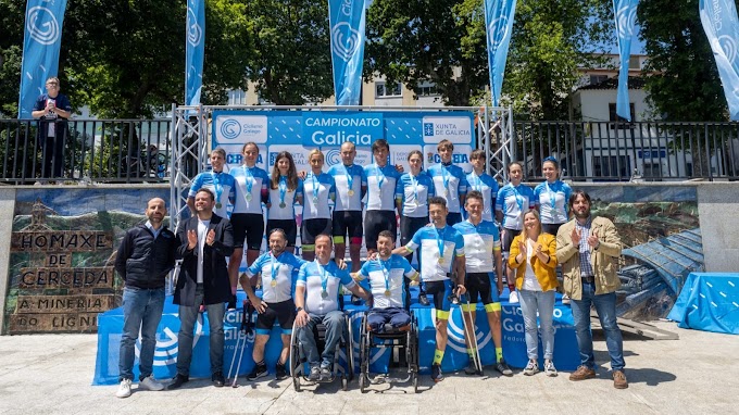 Raúl Casalderrey e María Filgueiras encabezan a nómina de dezaseis campións de Galicia CRI en Cerceda