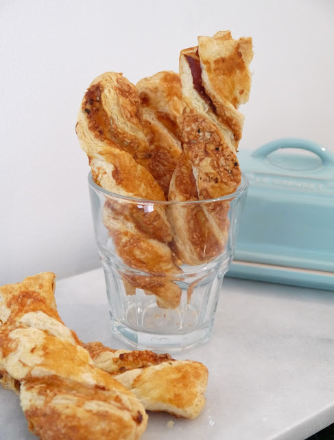 Herby Parma Ham Cheese Twists The Betty Stamp Recipe