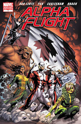 Alpha Flight #1 - Eaglesham Variant