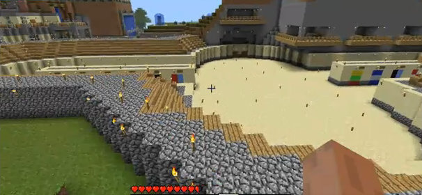 Arene Gladiateur Minecraft