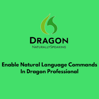 how do i enable natural-language-commands-in-dragon-professional