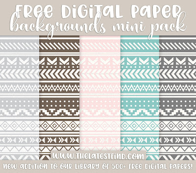 free digital paper lilly ashley