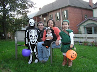 family photo halloween