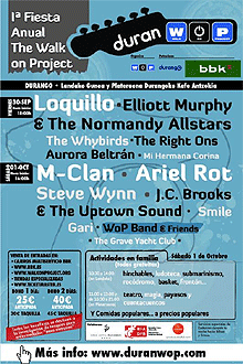 Loquillo, M Clan, Elliot Murphy o Whybirds al DuranWOP Festival