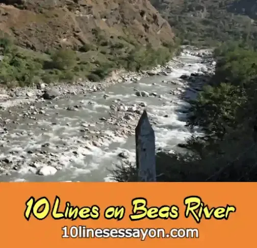10 Lines on Beas River for Children