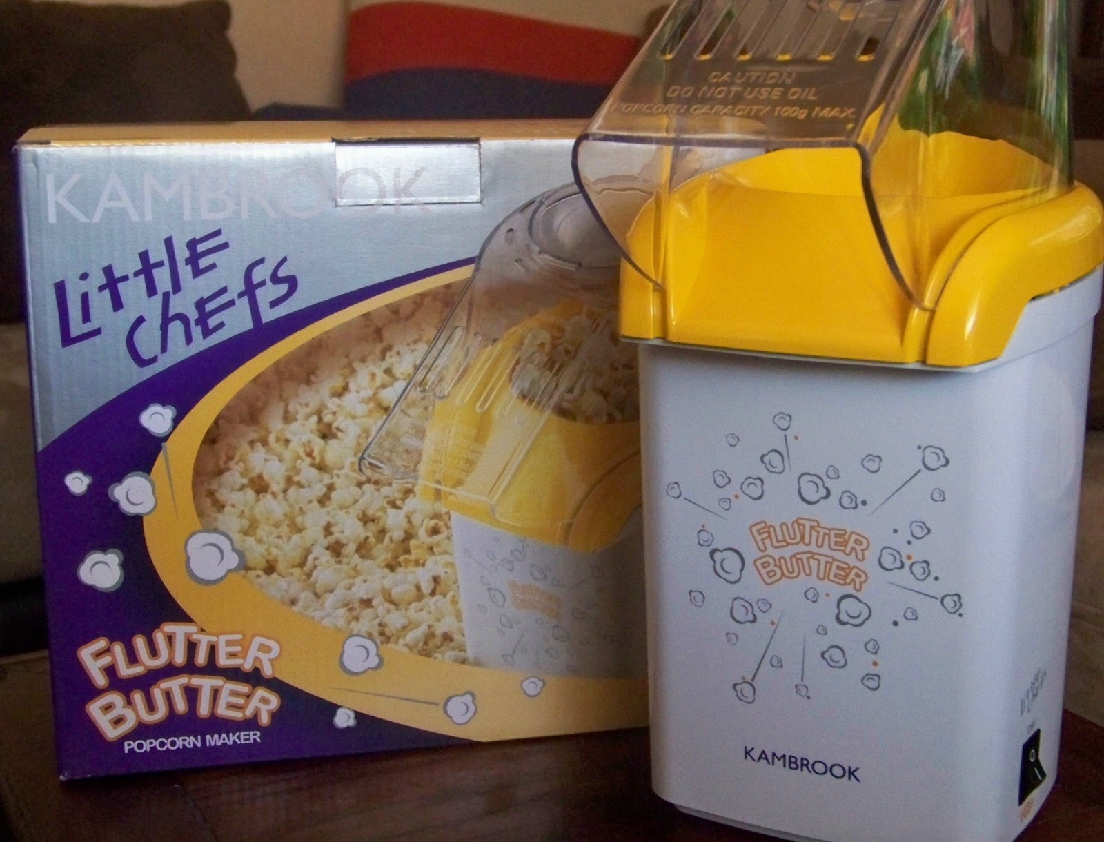 Max The Unicorn: Kambrook Flutter Butter Popcorn Maker Review +