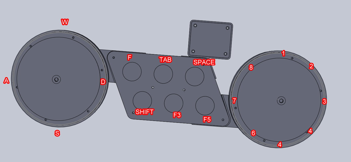 生活輔具 特製遊戲搖桿鍵盤diy 5 將右邊控制器改為滑鼠功能