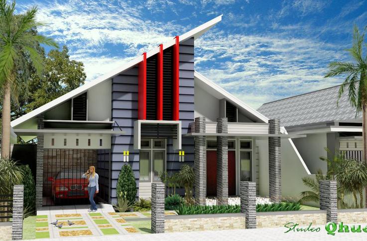 Rumah Minimalis  Model Atap  Minimalis 