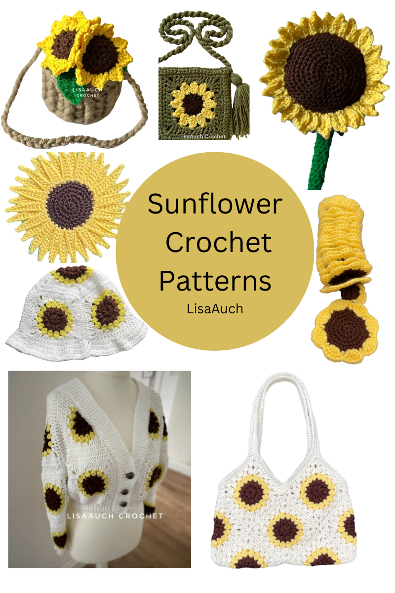 sunflower crochet patterns free