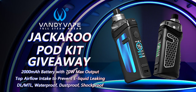 The new launch of Vandy Vape Jackaroo Pod Kit!