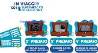 Logo ''In viaggio con i Supermercati di Sardegna Pam e Metà'': vinci Borse, GoPro, fotocamere e viaggio