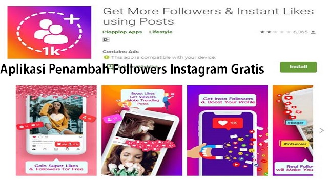 Aplikasi Penambah Followers Instagram Gratis