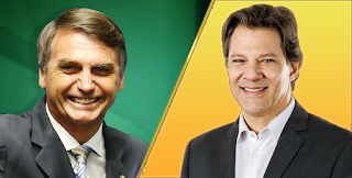 Pesquisa Datafolha para presidente: Bolsonaro, 56%; Haddad, 44% 