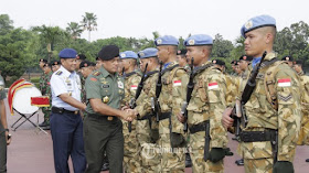Panglima TNI Terima 175 Prajurit TNI Konga XX-L dari Kongo