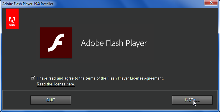 Download Adobe Flash Player 19.0.0.245 ( IE & Non-IE 