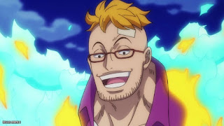 ワンピース アニメ 1087話 不死鳥マルコ Marco the Phoenix ONE PIECE Episode 1087