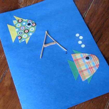 Father's Day Fish Card Craft