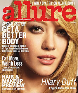 Hilary Duff In Allure Magazine Picture