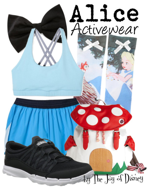 Alice in Wonderland Outfit, Workout Fashion