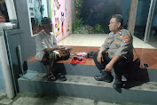 Bhabinkamtibmas Bersama Kepala Desa Balongsari Ngeronda Bareng 