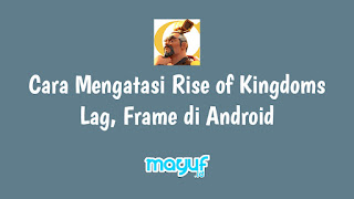 Cara Mengatasi Rise of Kingdoms Lag, Frame di Android