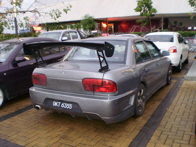 wira Evo IX style rear bumper