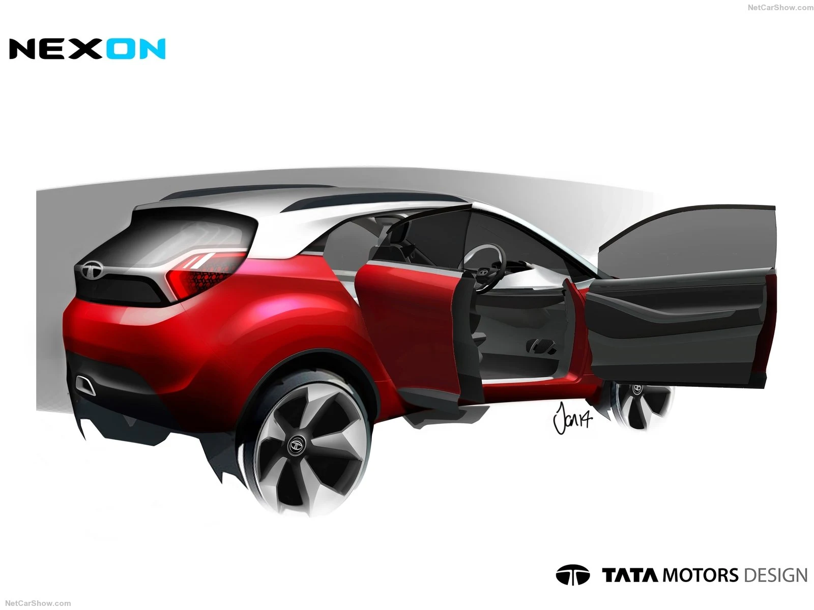 Hình ảnh xe ô tô Tata Nexon Concept 2014 & nội ngoại thất