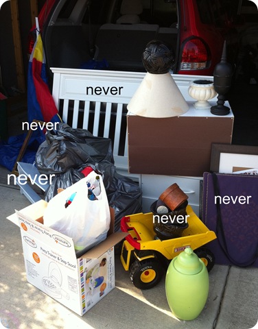 never
