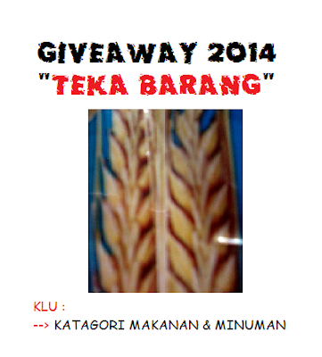 http://suanazhar.blogspot.com/2014/01/giveaway-2014.html