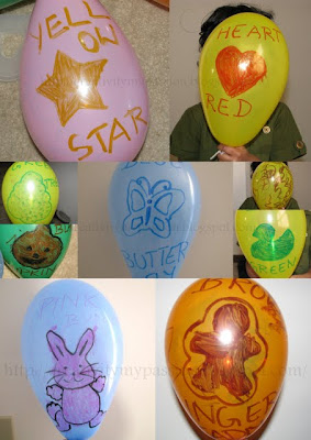 Draw pictures on Balloon