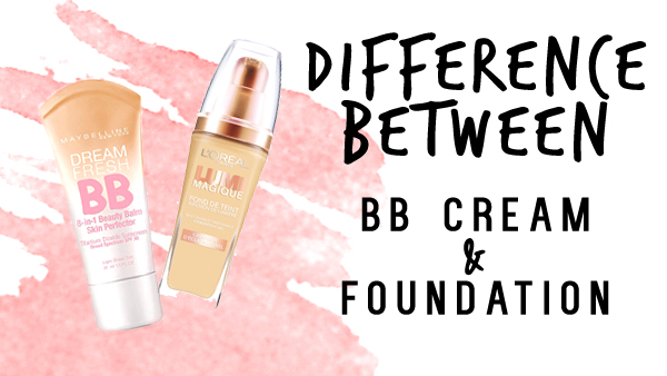 Difference between BB cream and foundation