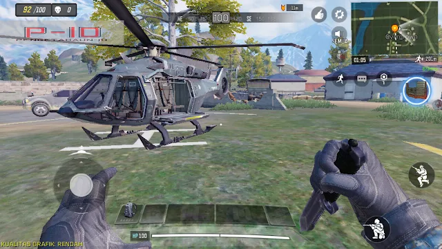 Lokasi Helikopter di OVERGROWN Call of Duty Mobile