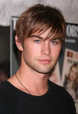 chace crawford in black dress