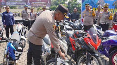 Amankan 326 Motor Selama Ramadan, Polisi Lakukan Verifikasi Motor