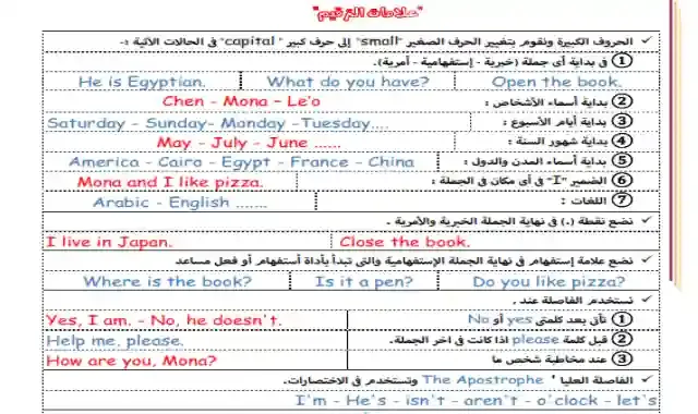 احدث مذكرة لغة انجليزية للصف الرابع الابتدائى كونكت 4 الترم الاول 2023 مستر صلاح عبدالسلام