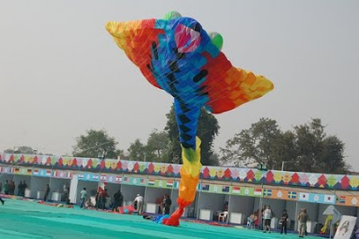 valentine's day International Kite Festival 2011 Gujarat