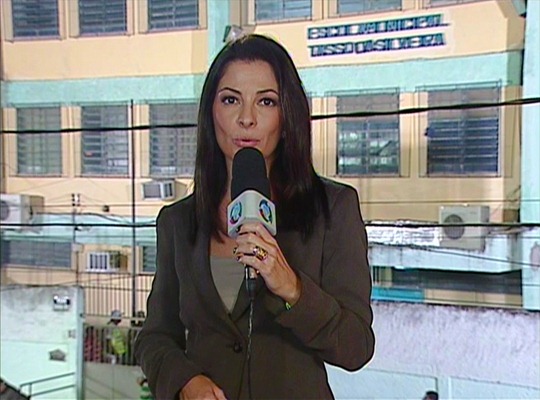 Ana Paula Padrão do "Jornal da Record" - Foto: Reprodução/TV Record