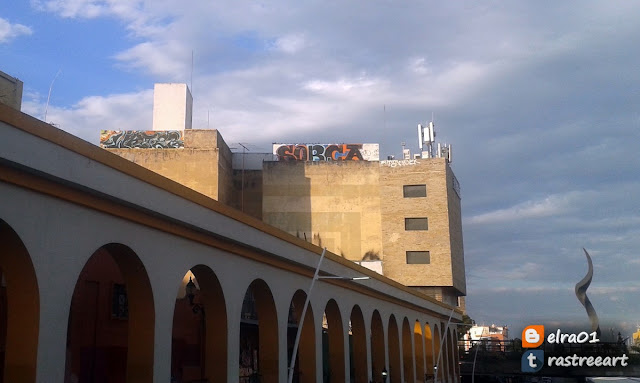 Grafitis en el centro de Guadalajara