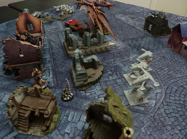 Warhammer 40k battle report - Cloak And Shadows - 1100 points - Sisters of Battle vs Thousand Sons.