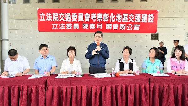 ▲交通部長李孟諺表示，田中高鐵彰化站未來發展有非常好的潛力，因應7月1日再增班15班，對於增加彰化高鐵站的運能，有非常大的幫助。（彰化縣政府提供）